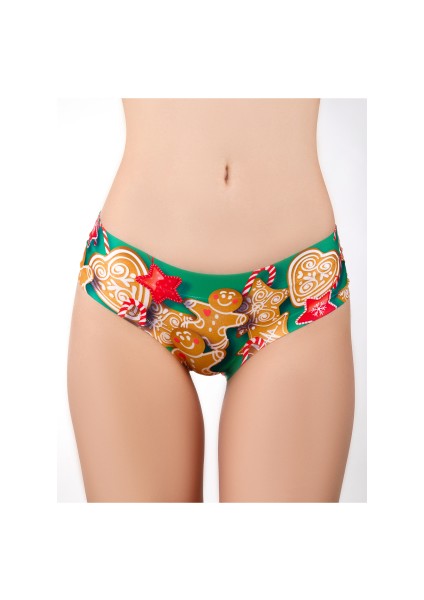 Kadın Çok Renkli Dikişsiz Izsiz Bikini Slip Külot