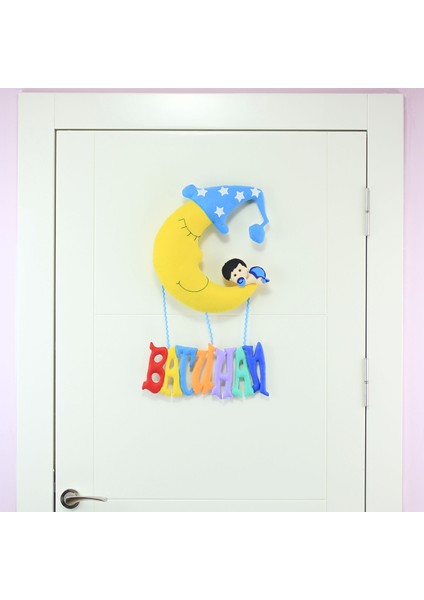 Batuhan Isimli Aydedeli Bebek Odası Kapı Süsü fiyatları