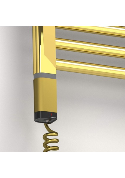 Haiti Elektrikli Havlupan 200 Watt 600 x 800 cm Düz Altın Renkli (Oned On/off Termostatlı) Sol