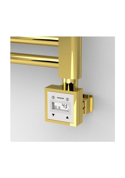 Haiti Elektrikli Havlupan 300 Watt 600 x 1500 cm Düz Altın Renkli (Kt x 3 Termostatlı)