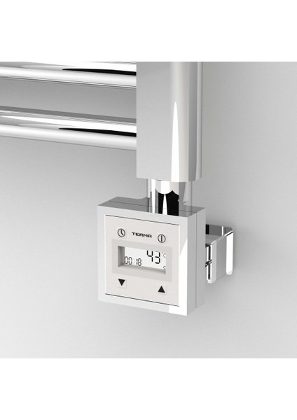 Haiti Elektrikli Havlupan 200 Watt 300 x 700 cm Düz Krom (Kt x 3 Termostatlı)