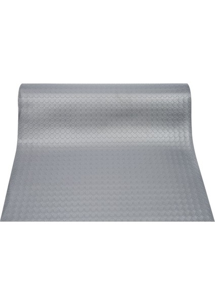 Pvc Kalın Paralı Zemin Kaplama Yer Döşemesi Muşamba Gri 110 cm x 200 cm