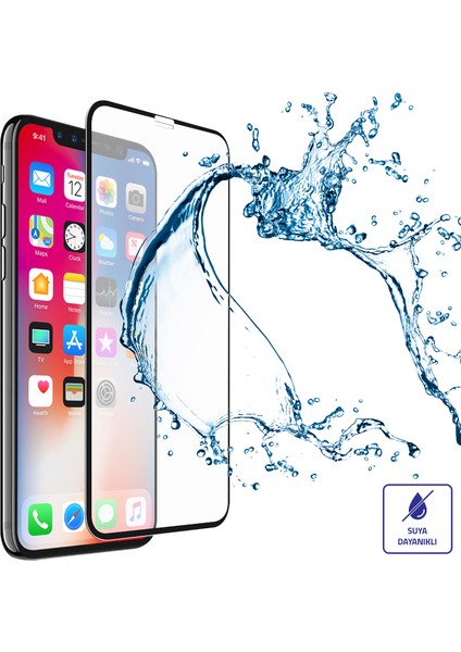 Apple iPhone 13 Mini Ekran Koruyucu 5d Temperli Cam Siyah