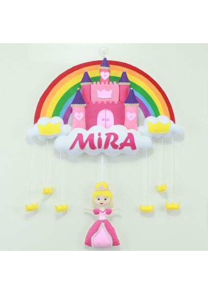 Mira Isimli Şatolu Bebek Kapı Süsü