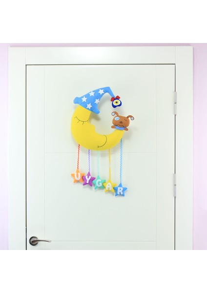 Uygar Isimli Aydedeli Bebek Odası Kapı Süsü fiyatları