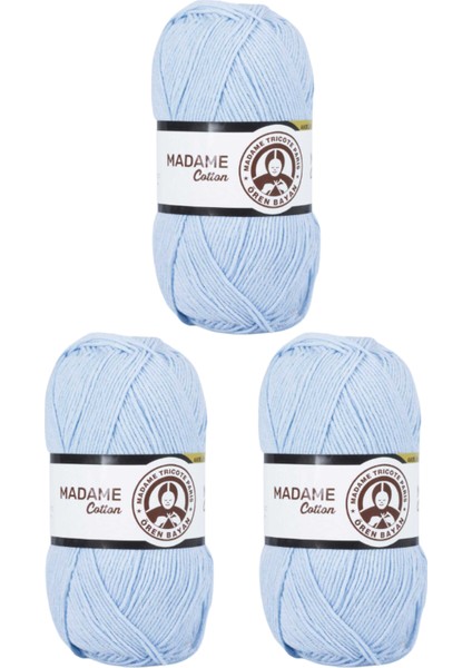 El-Örgü Ipliği Madame Cotton |014| 100 Gr| 3lü Set