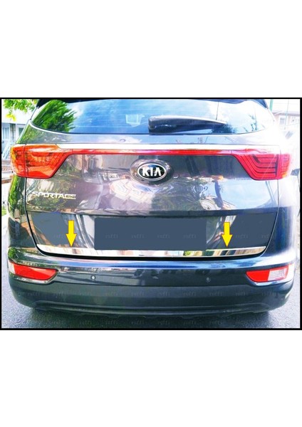 Kia Sportage Krom Bagaj Alt Çıtası 2015 Üzeri P. Çelik