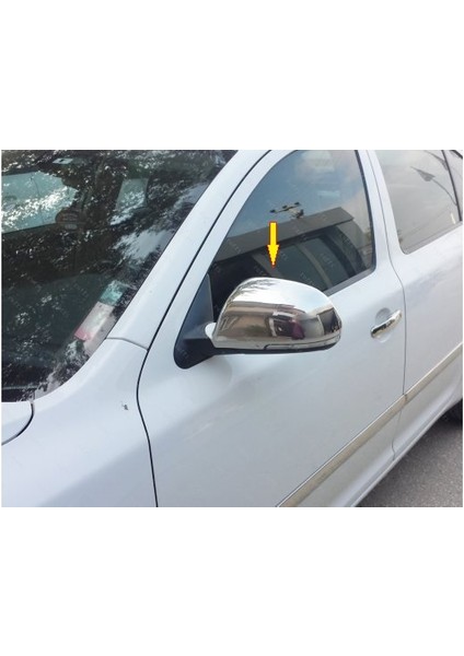 Skoda Octavia A5 Face Krom Ayna Kapağı 2 Prç. 2008-2013 P. Çelik