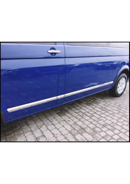 Vw T5 Transporter Krom Yan Kapı Çıtası 7 Prç 2003-2015 Uzun Şase