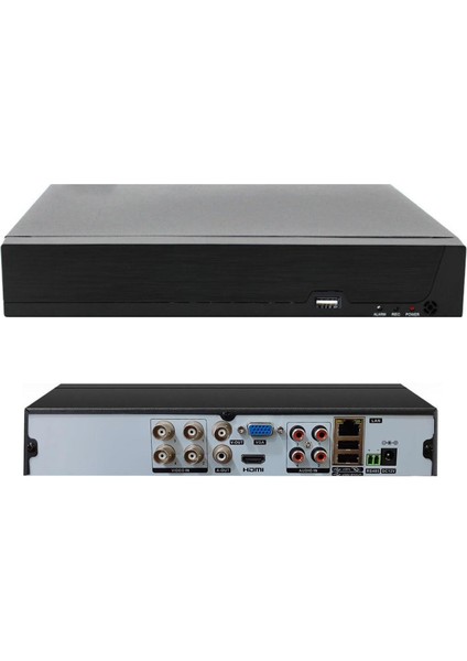 Kayıt Cihazı Dvr 4 Kanal 1080P H265 Xmeye 5mp Destekler Wellbox WB-404N1H4S