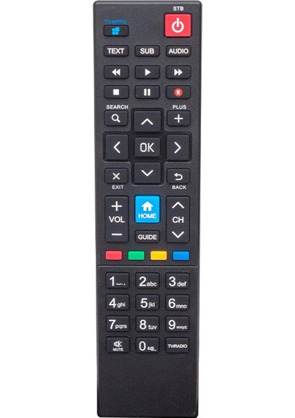 Uydu Kumanda Tivibu Home+Tv Apps Tuşlu