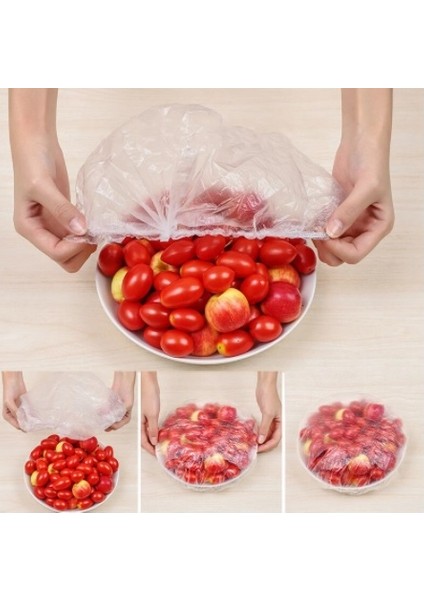 Tek Kullanımlık Yemek Kase Örtüsü - Plastik Örtücü