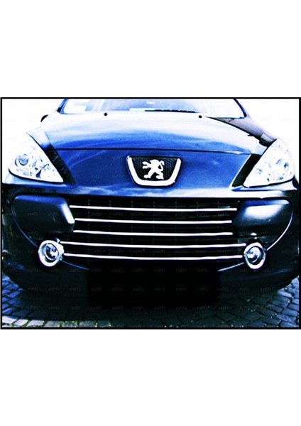 Peugeot 307 Krom Ön Panjur 5 Parça 2005> Paslanmaz Çelik (HB-SW) modelleri