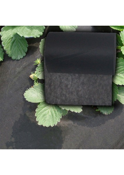 - 80CM x 1000M 40GR Tekstil Mulch Agril Isı Don Perdesi, Zirai Don Kırağı Örtü Karpuz Çilek Malç