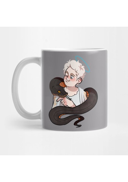 Good Omens Aziraphale Crowley Kupa Bardak