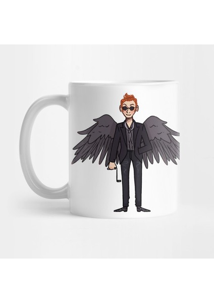 Good Omens Aziraphale And Crowley Kupa Bardak