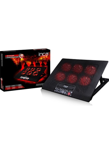 INC-601GMS 15.6 Inch 6 Fanlı Notebook Soğutucu