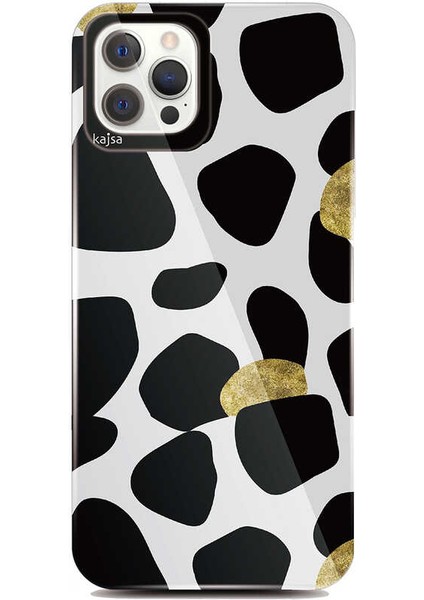 Apple iPhone 12 Pro Kılıf Renkli Tasarım Kajsa Animal Kapak NO1 Renkli