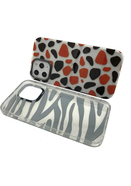 Apple iPhone 12 Pro Kılıf Renkli Tasarım Kajsa Animal Kapak NO1 Renkli fiyatları