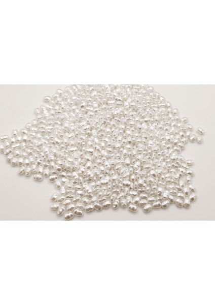 Yamuk Inci Formsuz Inci Kırık Beyaz 100 Adet