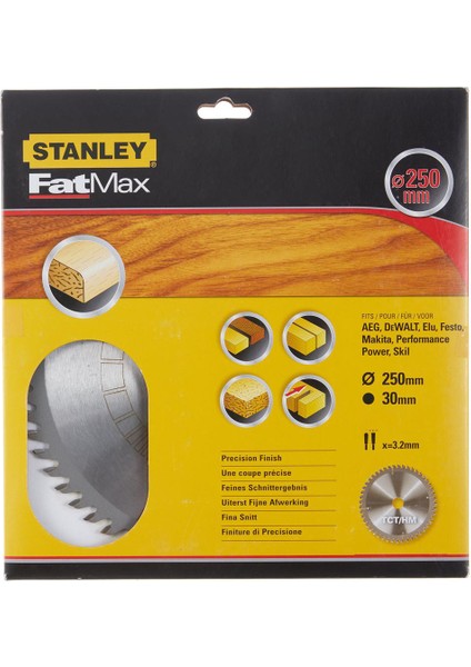 STA15605 Fatmax Elmas Testere 250X40 mm