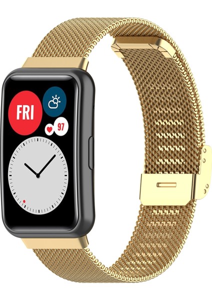 Puluz Huawei Watch Fit Için Mesh Metal Kordon (Yurt Dışından) fırsatları