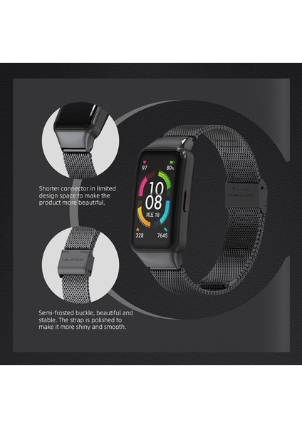 Huawei Band 6 / Honor Band 6 Için Silikon Kordon (Yurt Dışından) indirimleri
