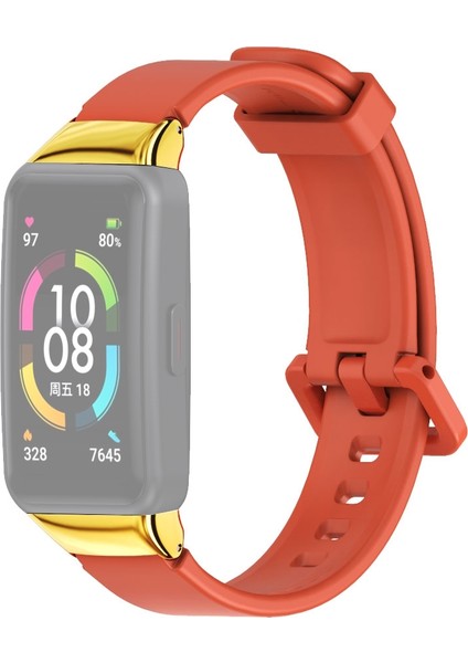 Huawei Band 6 / Honor Band 6 Için Silikon Kordon (Yurt Dışından)