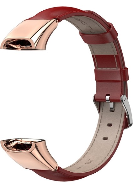 Huawei Band 6 / Honor Band 6 Için Deri Kordon (Yurt Dışından)