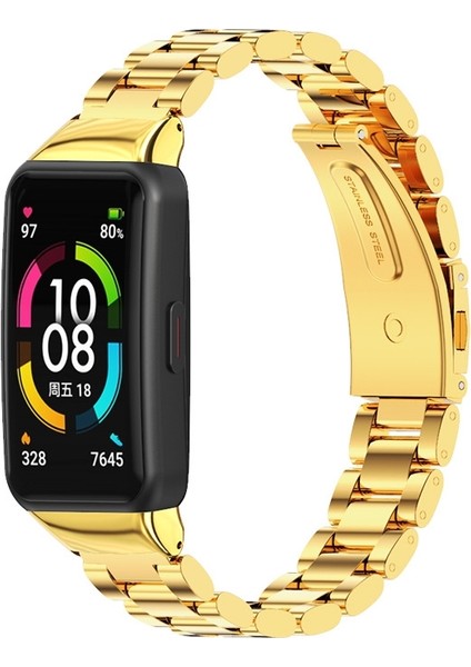 Huawei Band 6 / Honor Band 6 Için Paslanmaz Çelik Kordon (Yurt Dışından) fiyatları