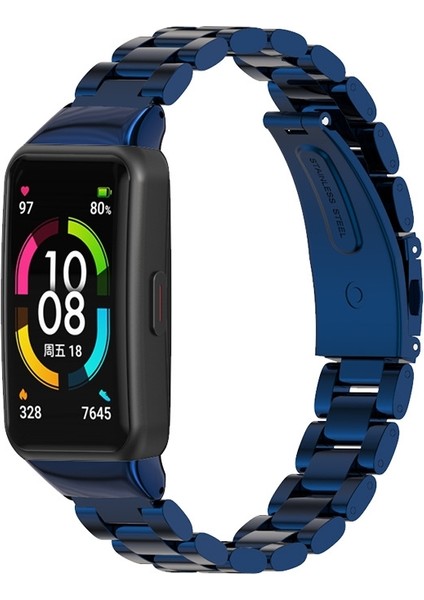 Huawei Band 6 / Honor Band 6 Için Paslanmaz Çelik Kordon (Yurt Dışından) fiyatları
