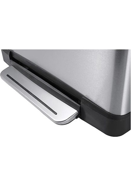 Çöp Kovası Pedallı Paslanmaz E-Cube 12 Lt modelleri