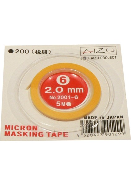 020 2.0mm Ince Maske Bantı