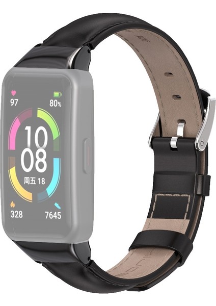 Huawei Band 6 / Honor Band 6 Için Deri Kordon (Yurt Dışından)
