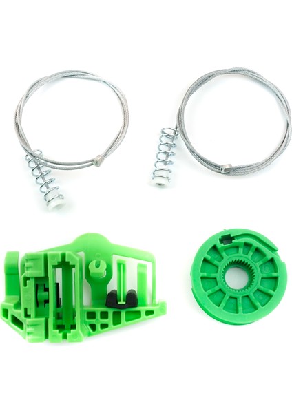 BMW 1 E87 2003-2012 5-Kapı Hatchback 51357138467 İçin Arka Sol Cam Kriko Tamir Seti