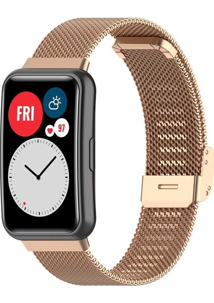 Puluz Huawei Watch Fit Için Mesh Metal Kordon (Yurt Dışından) fırsatları