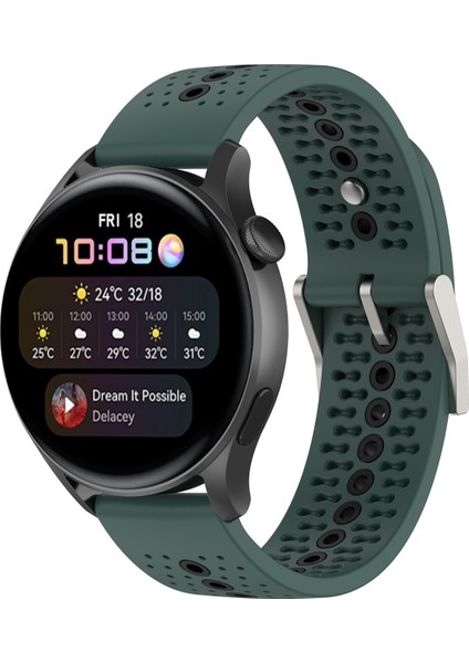 Puluz 24Mm Renkli Delikli Silikon Kayış (Yurt Dışından) fırsatları