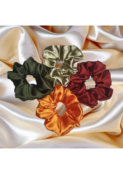 Kadın Lastikli Simit Scrunchie Saç Toka