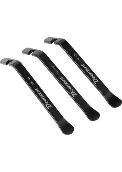 3x Bisiklet Lastik Lastik Kolları Bisiklet Açıcı Kesici Tamir Aracı Karbon Çelik Siyah