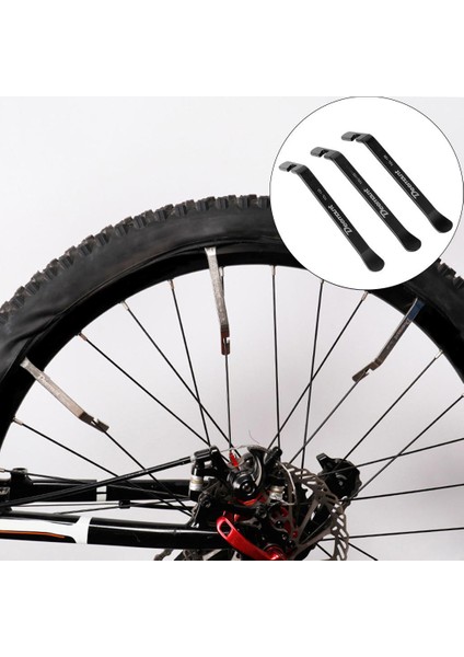3x Bisiklet Lastik Lastik Kolları Bisiklet Açıcı Kesici Tamir Aracı Karbon Çelik Siyah modelleri