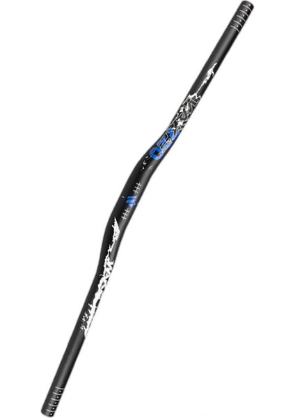 Dağ Bisikleti Gidon 31.8mm Alüminyum Mtb Bisiklet Yükseltici Bar 720MM Mavi indirimleri