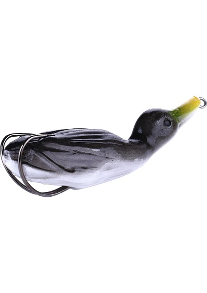 Yumuşak Silikon Balıkçılık Lures Duck Yüzer Yem Kancası ile Mücadele 01