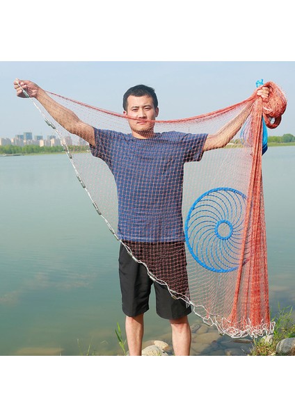 Tatlı Su Tuzlu Su Için El Döküm Iniş Net Taşınabilir Ağ Tuzağı(Yurt Dışından) fırsatları