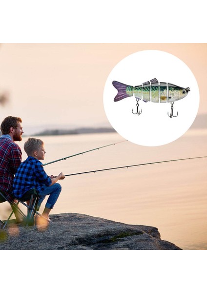 3D Fisheye Balıkçılık Lures Bait Crankbaits Balıkçılık Lures Yem Yeşil Kanca ile Mücadele fırsatları