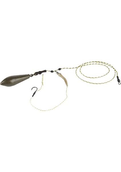 Sazan Balıkçılık Teçhizat Hattı Örgülü Çizgi Kanca Grubu Dikenli Kanca Yöntemi Besleyici Kiti 50G Tarzı 3