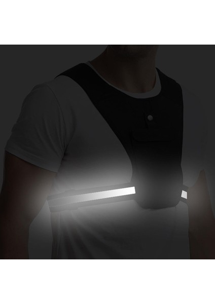 Koşu Yelek Çantası Dayanıklı Bel Çantası Gece Koşu Koşu Koşu Bisiklet Fitness Için indirimleri