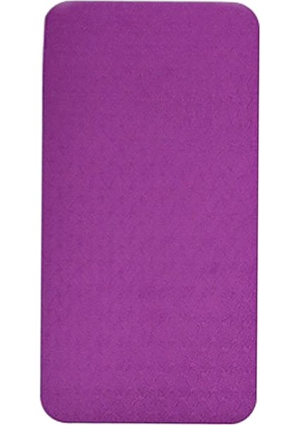 8mm Yoga Diz Pad Dirsek Destek Yastık Pilates Ev Spor Mat Mor Büyük