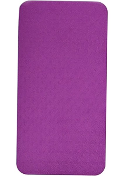 8mm Yoga Diz Pad Dirsek Destek Yastık Pilates Ev Spor Mat Mor Büyük