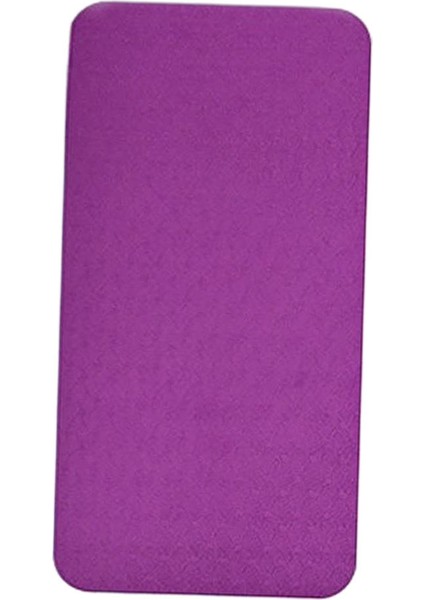 8mm Yoga Diz Pad Dirsek Destek Yastık Pilates Ev Spor Mat Mor Büyük