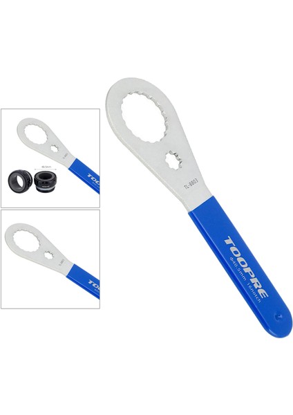 Katı Bisiklet Alt Braketi Anahtarı Kauçuk Kavrama 16-Çentik Çıkarma Anahtarı Aracı TL-BB03 modelleri